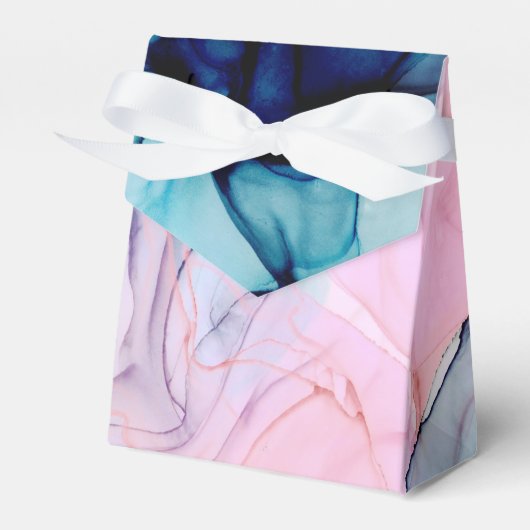 Ballotins Éthérée Turquoise rose Élégant Enky Mariage modern (Verso)