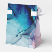 Ballotins Éthérée Turquoise rose Élégant Enky Mariage modern (Arrière)