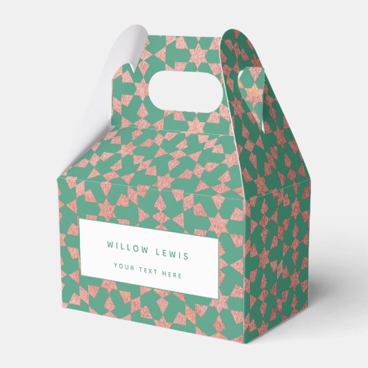 Ballotins Ethnic Marocain Motif géométrique (Verso)