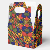 Ballotins Ethno africain sans couture traditionnelle motif (Ouvert)