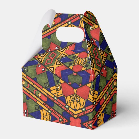 Ballotins Ethno africain sans couture traditionnelle motif (Verso)