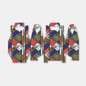 Ballotins Ethno africain sans couture traditionnelle motif (Déplié)