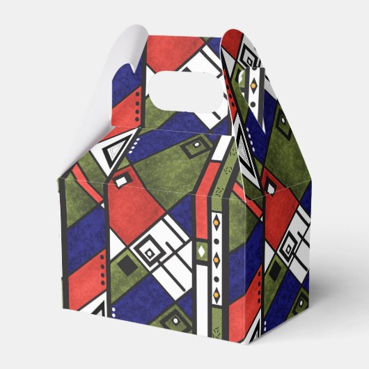 Ballotins Ethno africain sans couture traditionnelle motif (Verso)