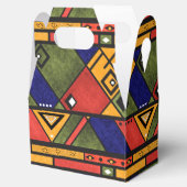 Ballotins Ethno africain sans couture traditionnelle motif (Ouvert)