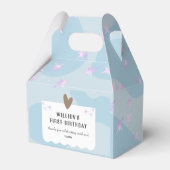 Ballotins Étoile Bleue Clair Et Anniversaire Du Coeur (Arrière)