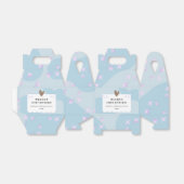 Ballotins Étoile Bleue Clair Et Anniversaire Du Coeur (Déplié)