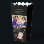 Ballotins Étoile de cinéma personnalisée avec photo personna<br><div class="desc">Faites ressortir vos souvenirs précieux d'un écran de cinéma avec ces boîtes de faveur uniques décorées d'images de cinéma à personnaliser pour votre occasion spéciale et créez des faveurs uniques pour vos invités.</div>