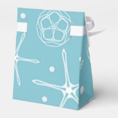 Ballotins Étoile de mer Perle Blanche Mariage Shower de mari (Arrière)