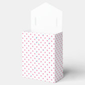 Ballotins Étoiles Classiques Fuchsia Rose - Blanc (Ouvert)