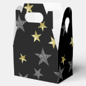 Ballotins Étoiles d'argent et d'or Black Hollywood Star Part (Ouvert)