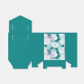 Ballotins Étoiles de neige - Blanc, Violet, Turquoise - Favo (Déplié)