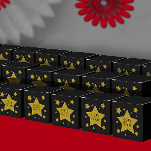 Ballotins Étoiles d'or de thème d'anniversaire de Hollywoo