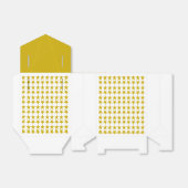 Ballotins Etoiles D'Or Élégant, Motif Chic (Déplié)