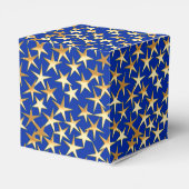 Ballotins étoiles or sur bleu cobalt (Arrière)