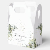 Ballotins Eucalyptus Baby shower de verdure fleurie (Ouvert)