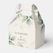 Ballotins Eucalyptus, Beige, Verdure, Boîte Mariage (Verso)