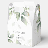 Ballotins Eucalyptus, Blanc, Verdure, Mariage (Ouvert)