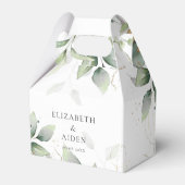 Ballotins Eucalyptus, Blanc, Verdure, Mariage (Verso)