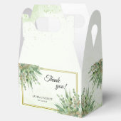 Ballotins Eucalyptus Mariage de feuillage vert or (Ouvert)