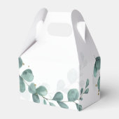 Ballotins Eucalyptus Mariage de verdure Bonbonniere Gable (Arrière)