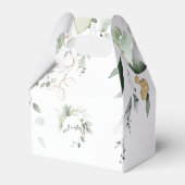 Ballotins Eucalyptus moderne vert or M. & Mme Favor (Arrière)