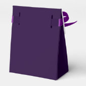 Ballotins Eucalyptus Purple Plum Botanique Initiales Mariage (Arrière)