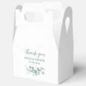 Ballotins Eucalyptus Sage Vert Blanc Botanique Mariage (Ouvrir)