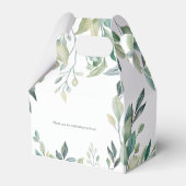 Ballotins Eucalyptus Verdure Baby shower moderne (Arrière)