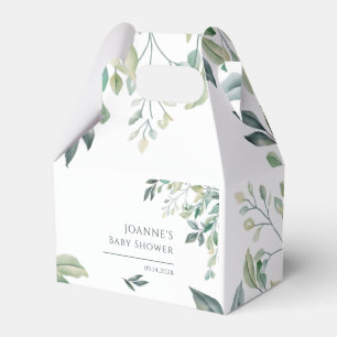 Ballotins Eucalyptus Verdure Baby shower moderne