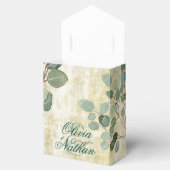Ballotins Eucalyptus Verdure Mariage Favor Boxes (Ouvert)