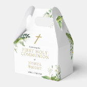 Ballotins Eucalyptus Verdure Première Communion Sainte (Arrière)