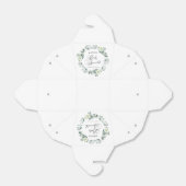 Ballotins Eucalyptus Vert Feuille Botanique Bébé saupoudré (Déplié)