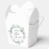 Ballotins Eucalyptus Vert Feuille Botanique Bébé saupoudré (Ouvert)