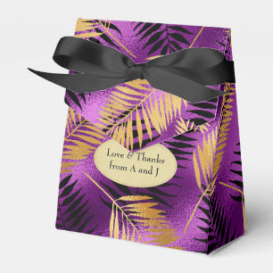 Ballotins Exotique Violet et Or Tropical