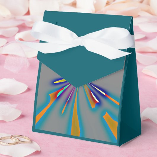 Ballotins Explosion de couleur sur fond gris (Mariage)