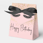Ballotins Eyelashes d'anniversaire avec Parties scintillant  (Verso)