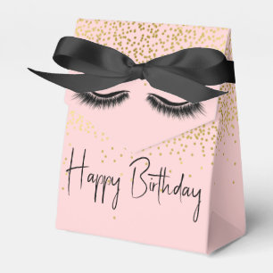 Ballotins Eyelashes d'anniversaire avec Parties scintillant 