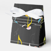 Ballotins Fab Music Notes sur Black (Verso)