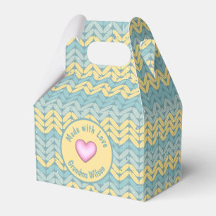 Ballotins Fabriqué avec l'amour nisé Fil Crochet personnalis