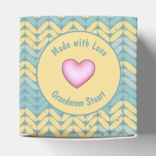 Ballotins Fabriqué avec l'amour nisé Fil Crochet personnalis