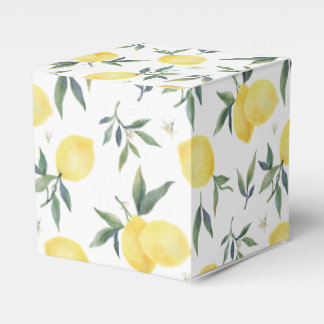 Ballotins Faire Lemonade (Blanc) Citron Motif - Ballotin