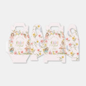 Ballotins Fairy First Birthday Enchanted Garden Thank you (Déplié)