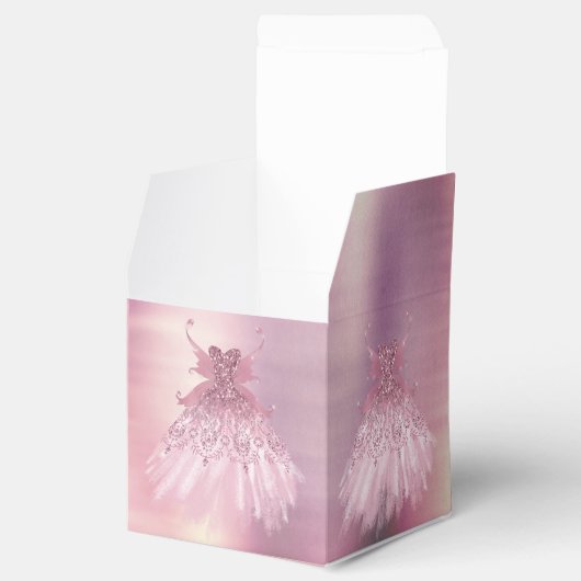 Ballotins Fairy Wing Mauve Gown | Luxueux Tône Rose Dusty (Ouvert)