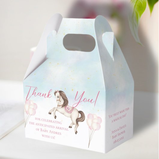 Ballotins Fairytale Pony Stars rose Ballons