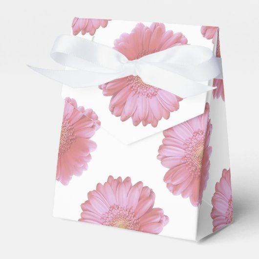 Ballotins Faisée de gerbera rose pâle (Verso)