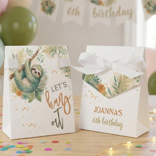 Ballotins Faisons la fête enfants d'anniversaire de paresseu