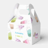 Ballotins Faisons l'anniversaire du thé bobba à thé (Arrière)