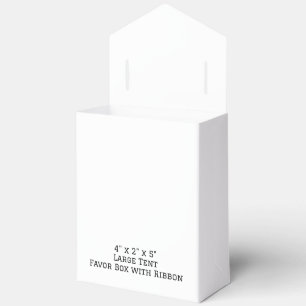 Ballotins Faites-le vôtre 4" x 2" x 5" Grande tente favori