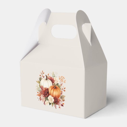 Ballotins Fall in Love Wedding Favor Box, Mariage d'automne (Arrière)