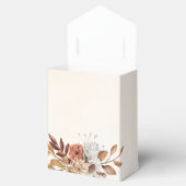 Ballotins Fall Rustic Floral Wedding Favor Box (Ouvert)